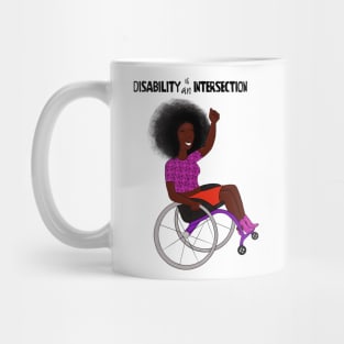 Disability Is An Intersection Wheelchair Mug